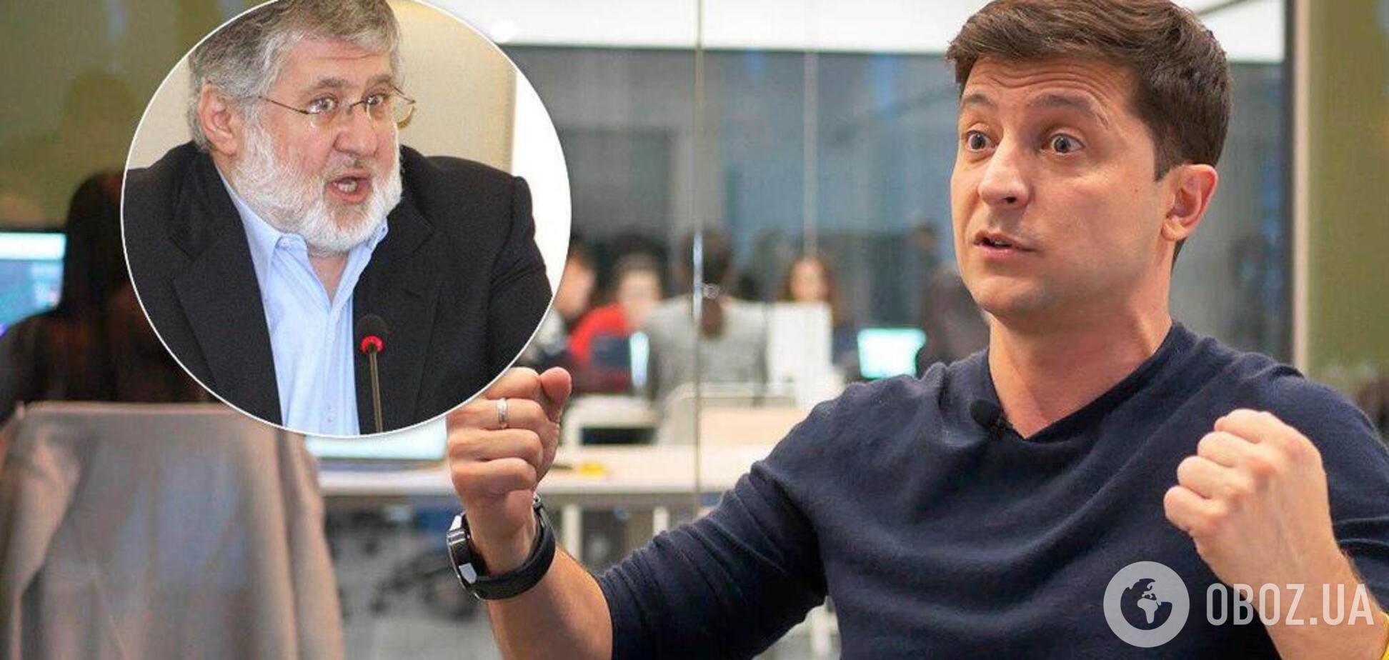 Зеленский и Коломойский