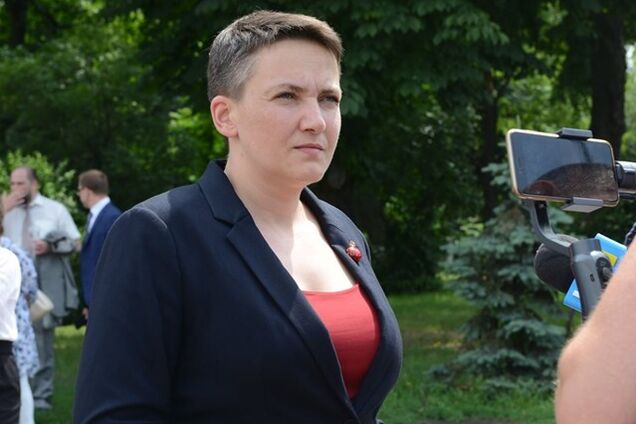 'Надюха-киллер': Савченко высмеяли за необычный наряд