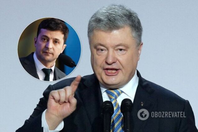 "Встаем на колени?" Порошенко обвинил Зеленского в предательстве