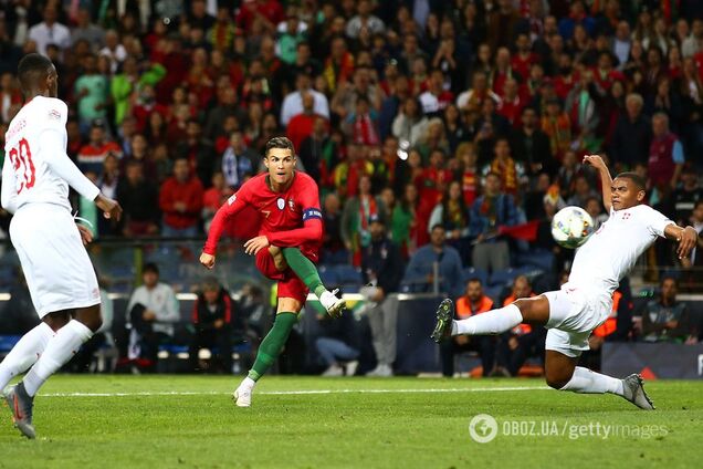 Роналду в скандальном матче вывел Португалию в финал Лиги наций