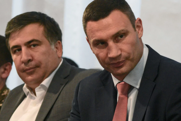 Саакашвили отказался возглавить партию Кличко: что известно
