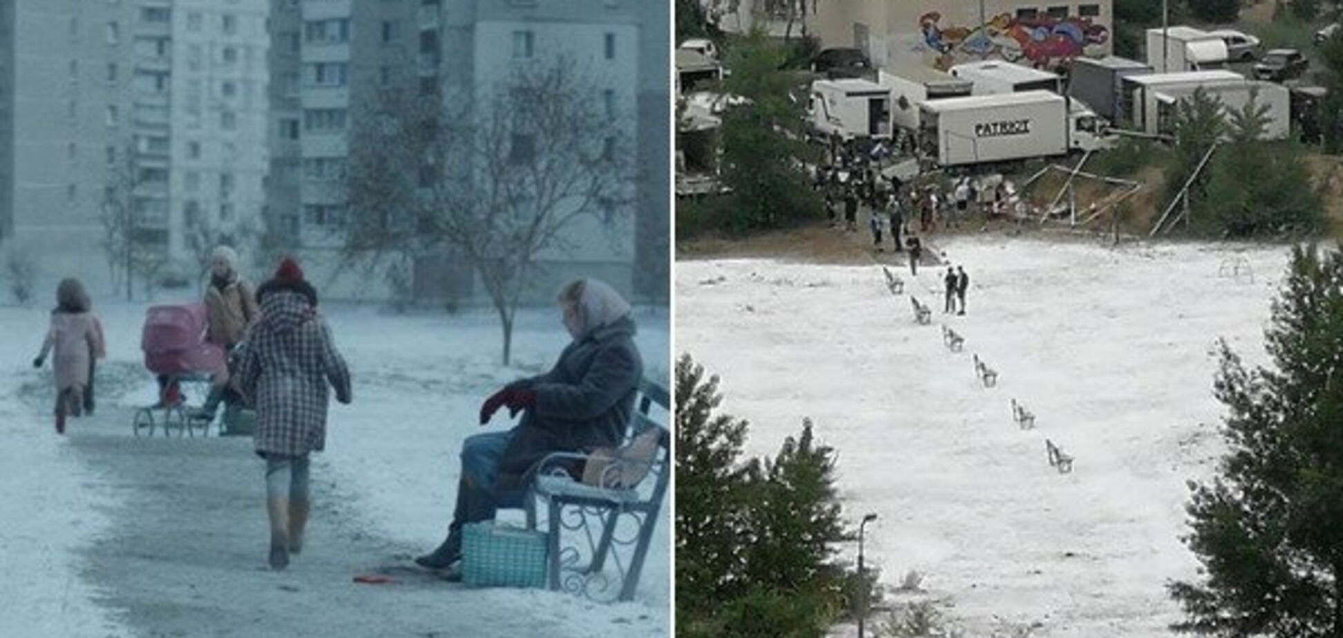 'Чернобыль' от НВО: появились яркие кадры со съемок в Киеве