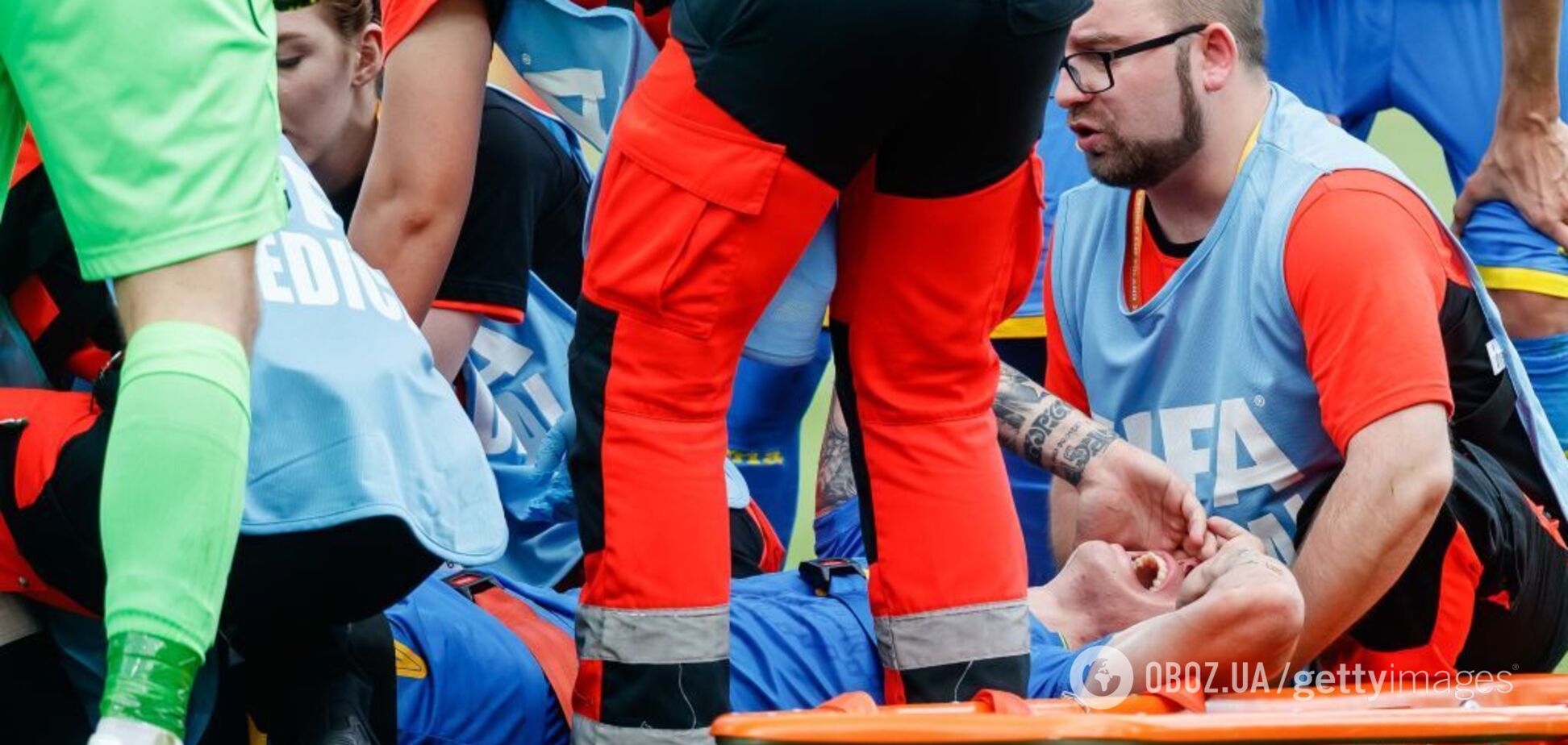 Лидер сборной Украины U-20 получил страшную травму в четвертьфинале ЧМ: видео момента