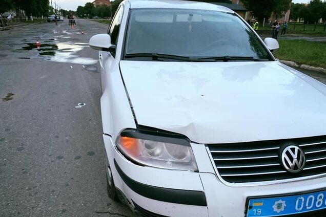 Фото з місця ДТП