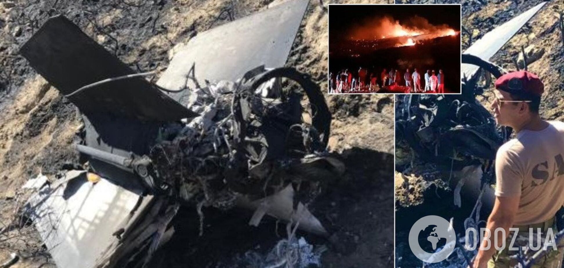 На Кипре упала ракета с русскими буквами: первые фото с места ЧП