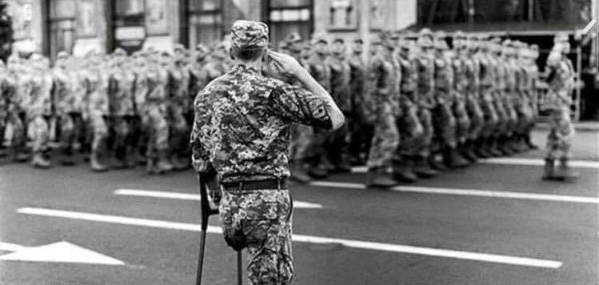 Ветеран войны на Донбассе