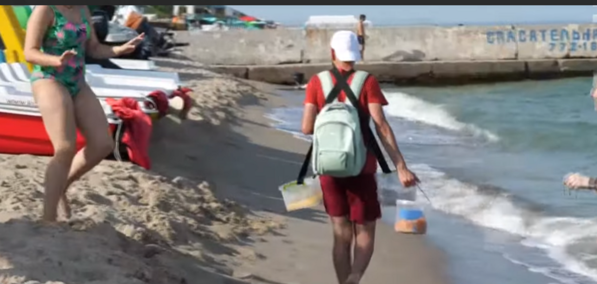 Небезпечно для здоров'я: розсекречено підлі способи обману відпочиваючих на пляжах України. Відеофакт