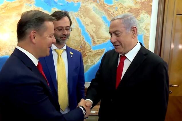 Ляшко провів зустріч із Нетаньягу в Єрусалимі