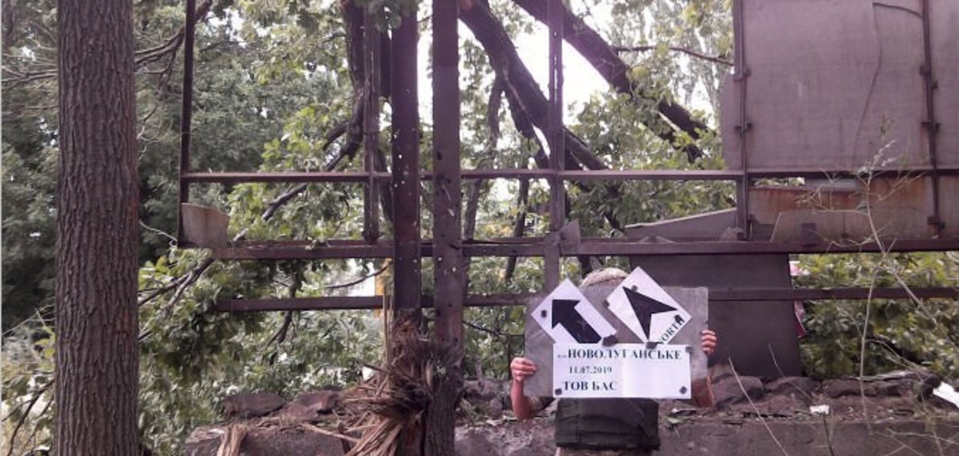 На Донбассе обстреляли аграрную фирму