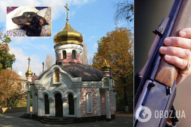 Помічник священика застрелив собаку на очах у дітей в Дніпрі