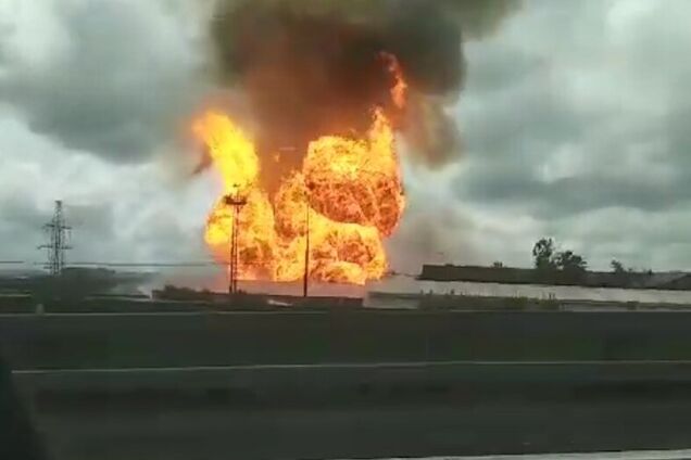 У Підмосков'ї спалахнула ТЕЦ: вогонь бив стовпом до 50 метрів