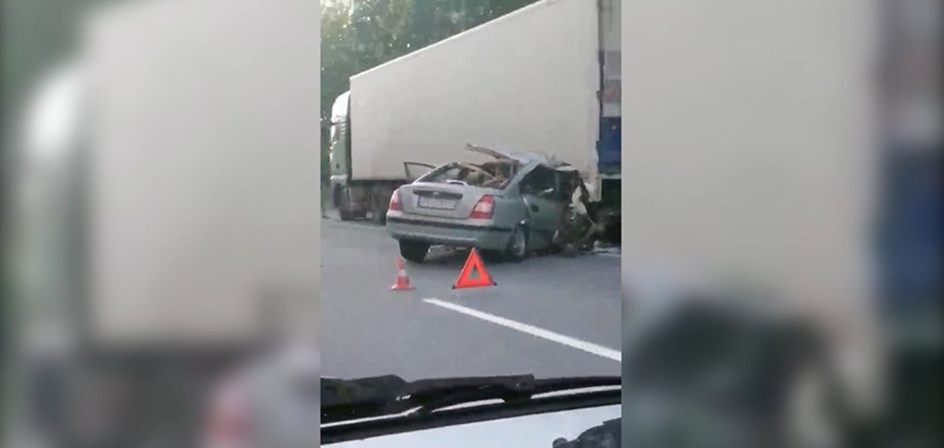 Аварія на трасі Київ-Чоп