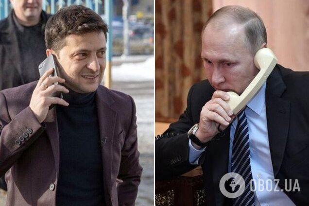 Зеленський зателефонував Путіну: в Кремлі раптово скликали раду силовиків
