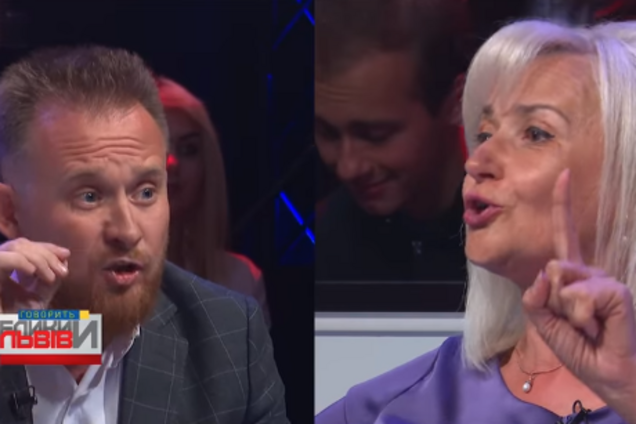 'От зэка до Зе': Фарион в прямом эфире набросилась на 'слугу народа'. Видео