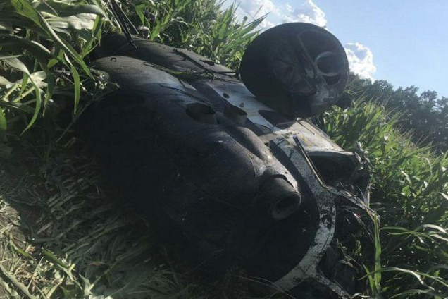 Під Сумами розбився вертоліт, є загиблий: перше фото