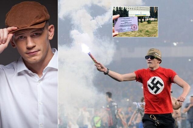 Фанат, выбежавший на поле в нацистской футболке, баллотируется в Верховную Раду