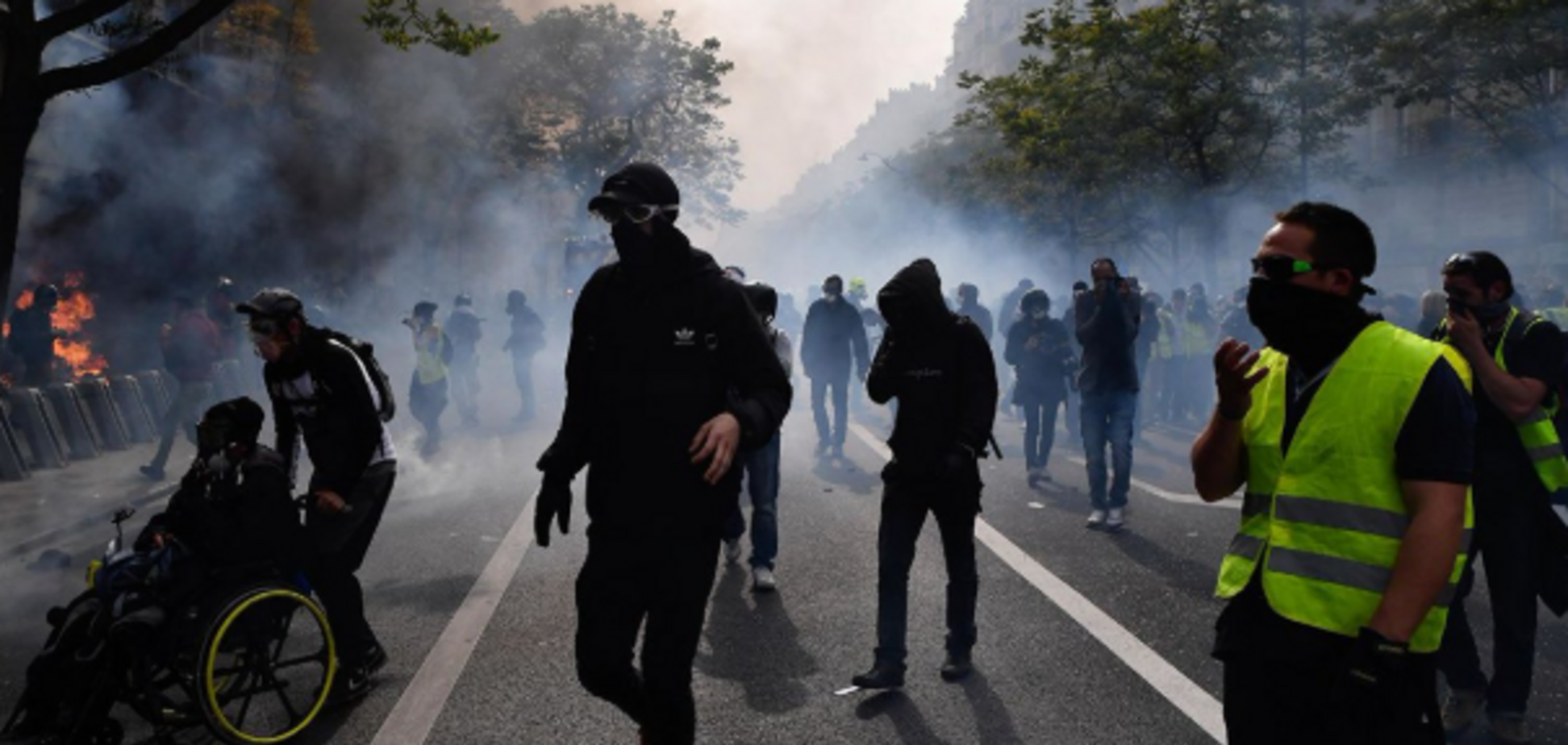 Протесты во Франции