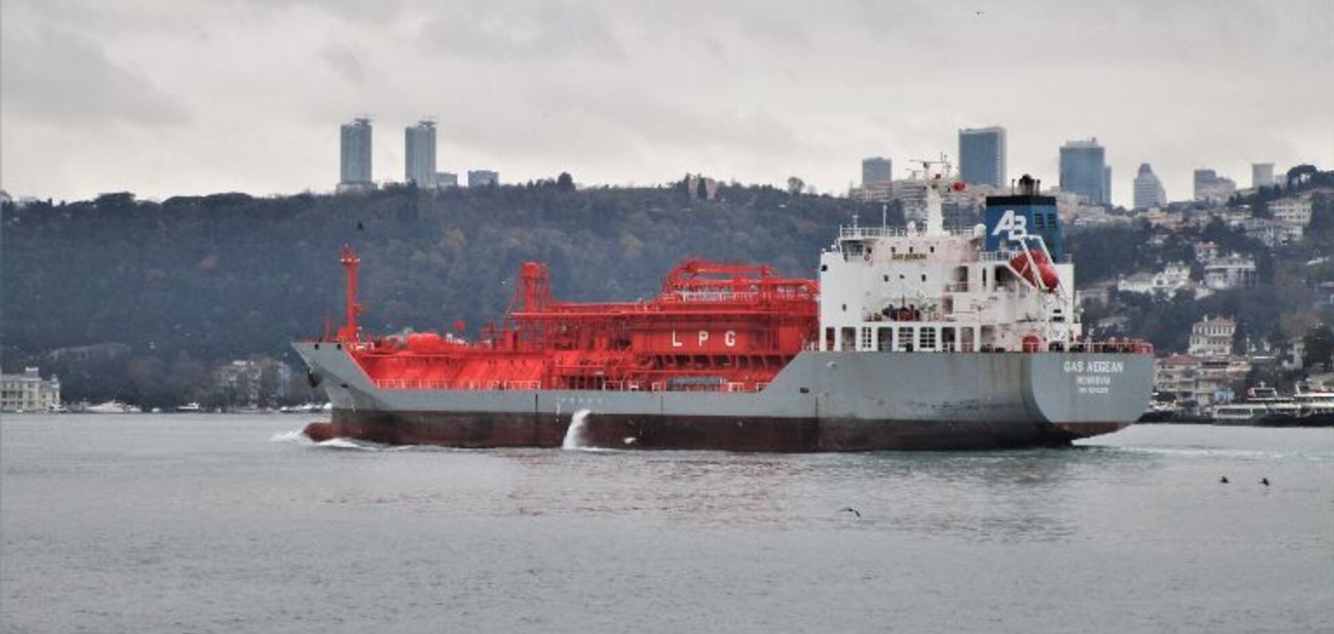 Танкер Gas Aegean