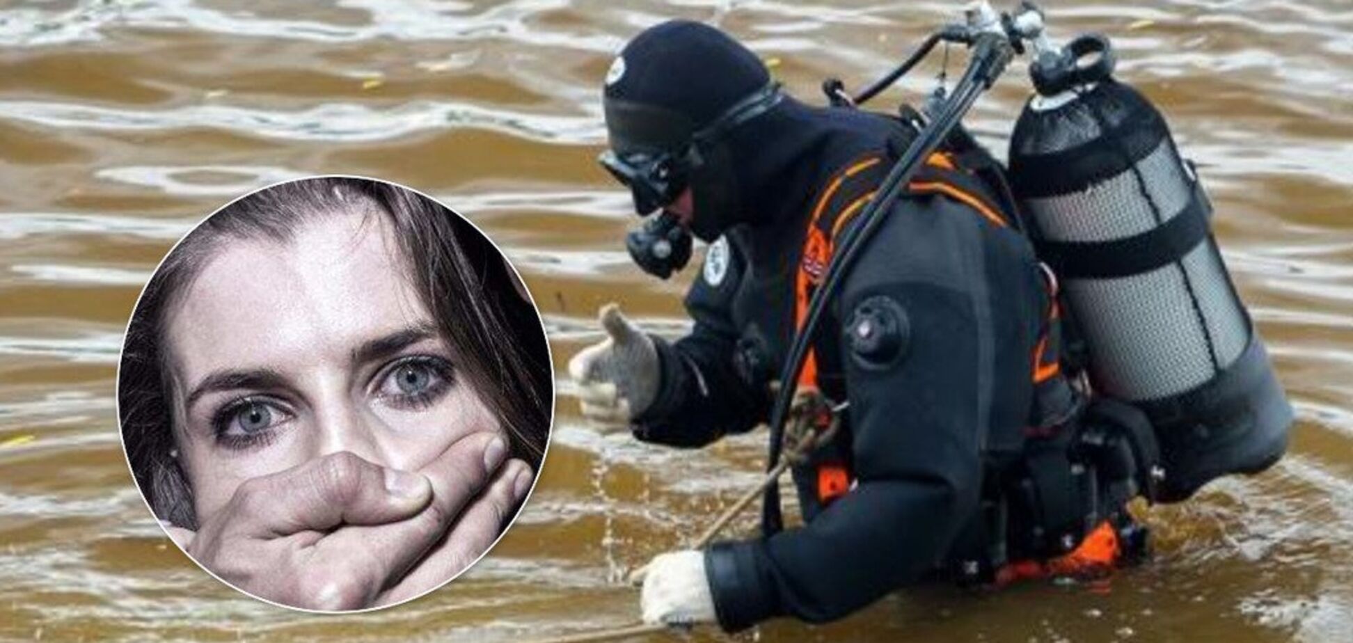 Задушив і втопив: під Дніпром знайшли труп зниклої жінки. Відео з місця НП 18+