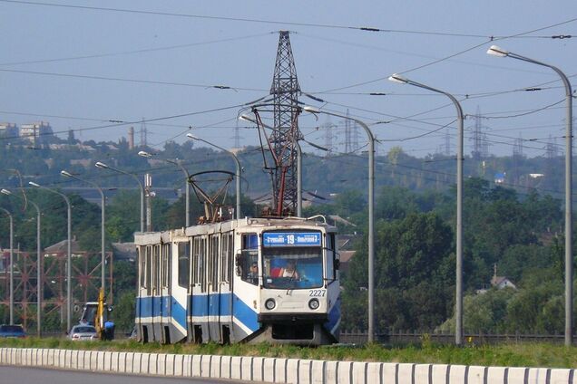 Через ремонт колій трамваї в Дніпрі змінять маршрут