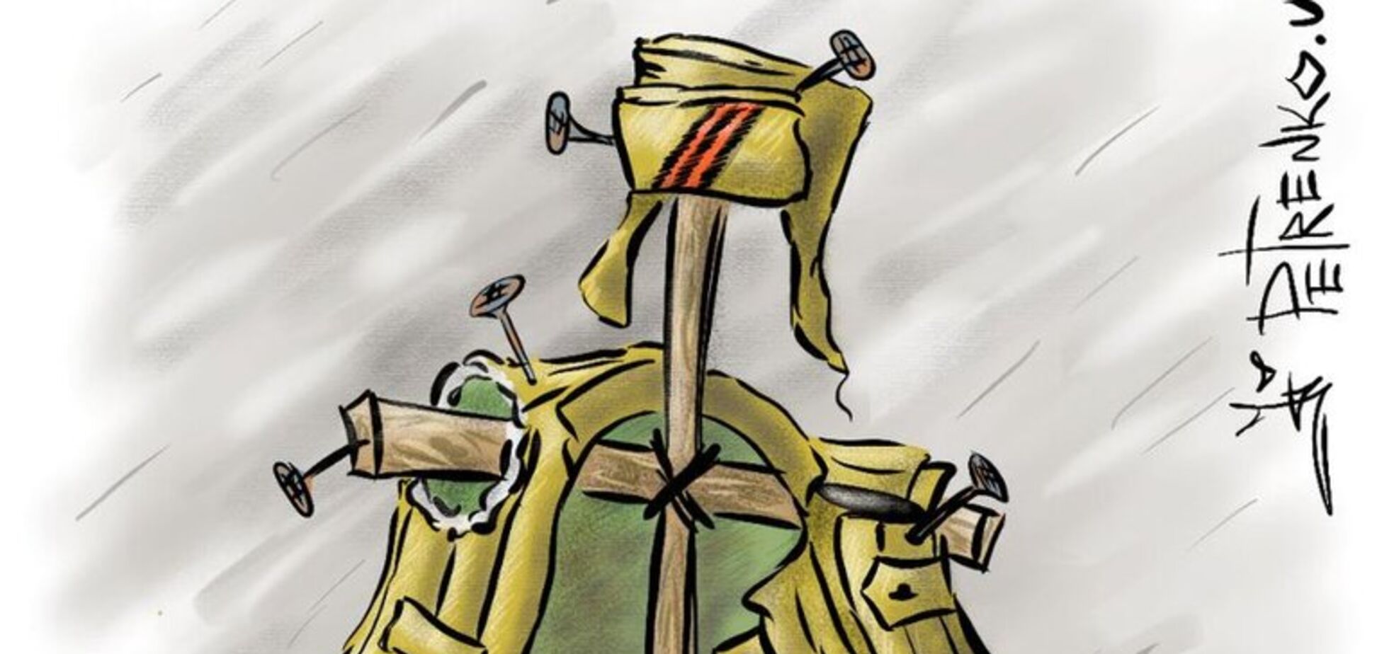 Фейк про розіп'ятого хлопчика