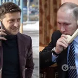 Зеленский и Путин