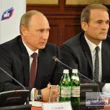 Владимир Путин и Виктор Медведчук