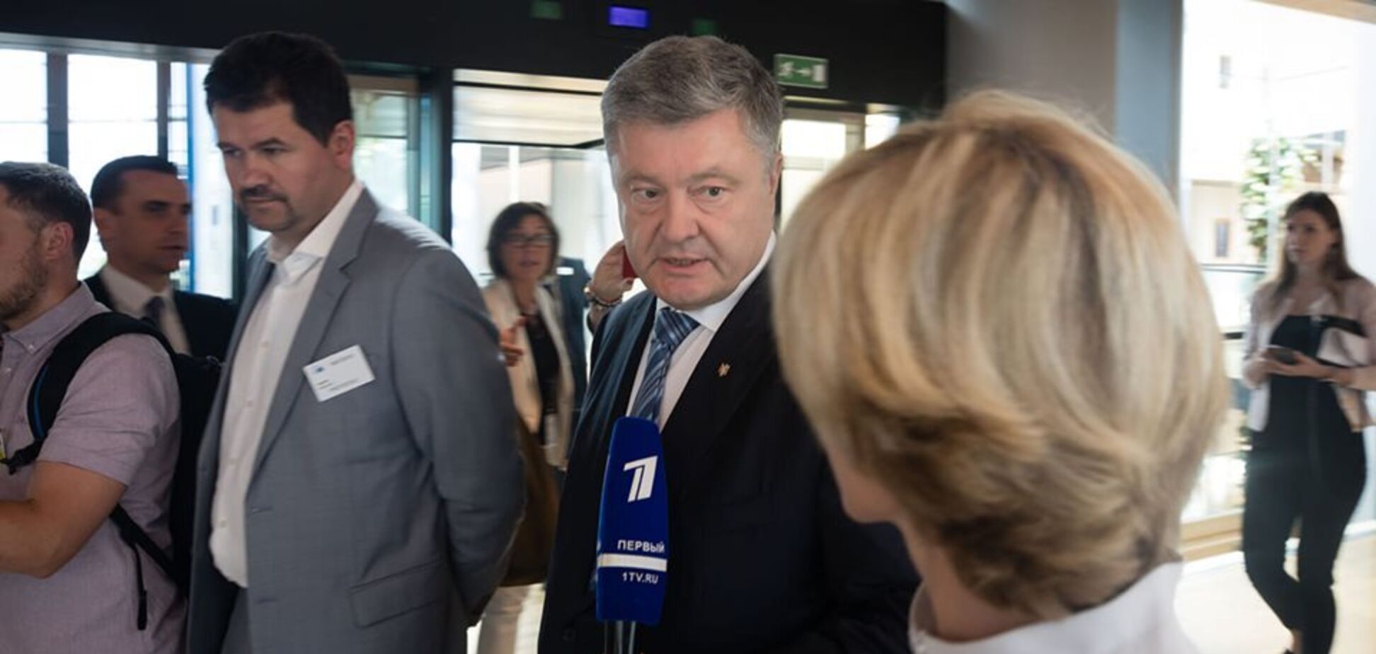 Петр Порошенко в Страсбурге