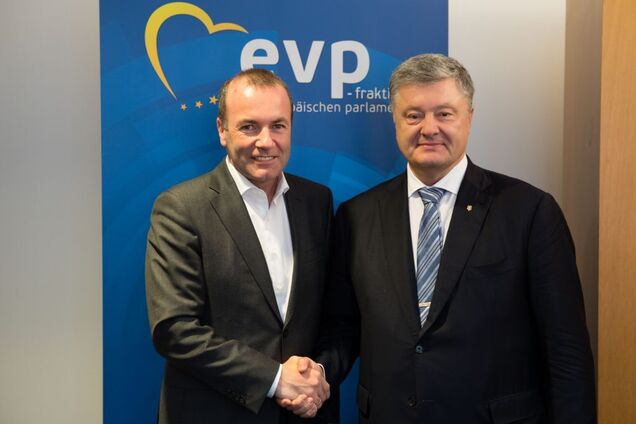 Петр Порошенко в Страсбурге