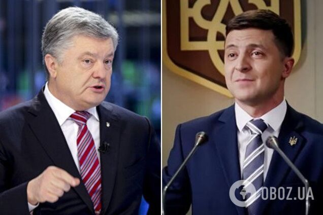 Порошенко і Зеленський