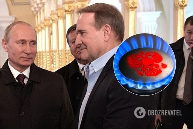 Путін обговорив із Медведчуком газові питання: подробиці