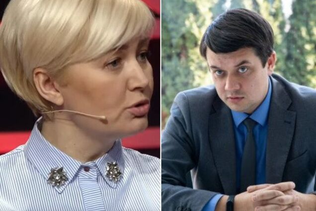 'Скользкий тип!' Ницой разнесла Разумкова из-за украинского языка