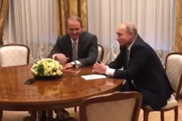 Путін зустрівся із Медведчуком і зробив заяву про Донбас: подробиці