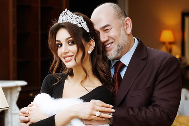 Стала известна причина развода экс-короля Малайзии и 'Мисс Москвы'