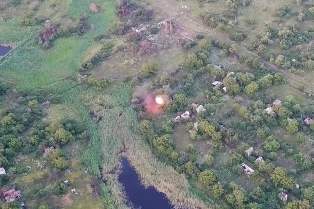 ВСУ зрелищно уничтожили штаб 'Л/ДНР'