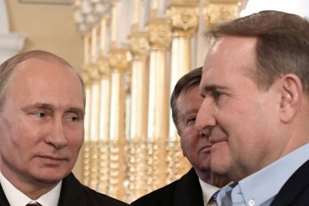 Путін відхрестився від скандального плану Медведчука щодо Донбасу