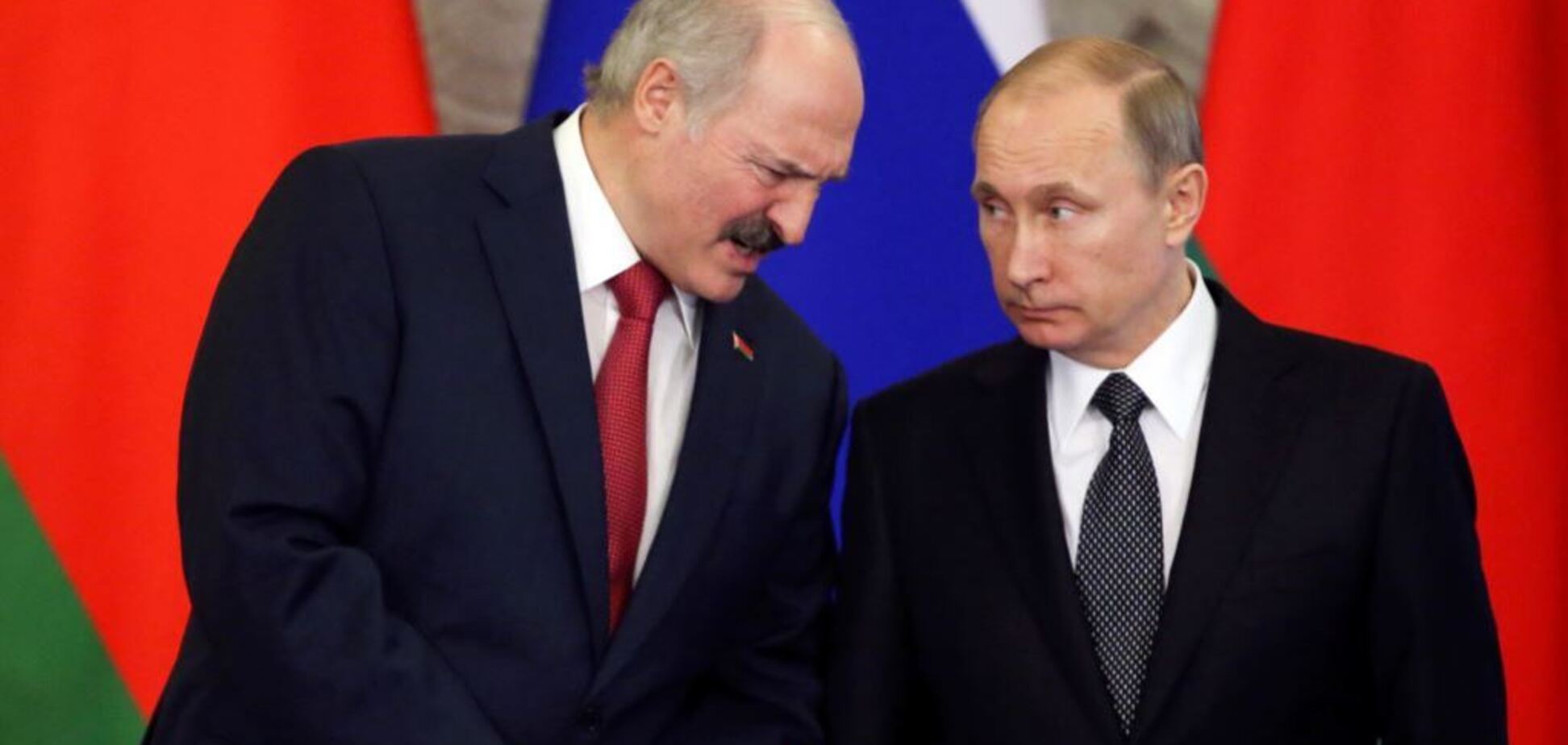 Олександр Лукашенко і Володимир Путін