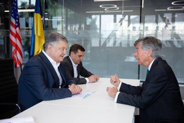 Петр Порошенко и Уильям Тейлор