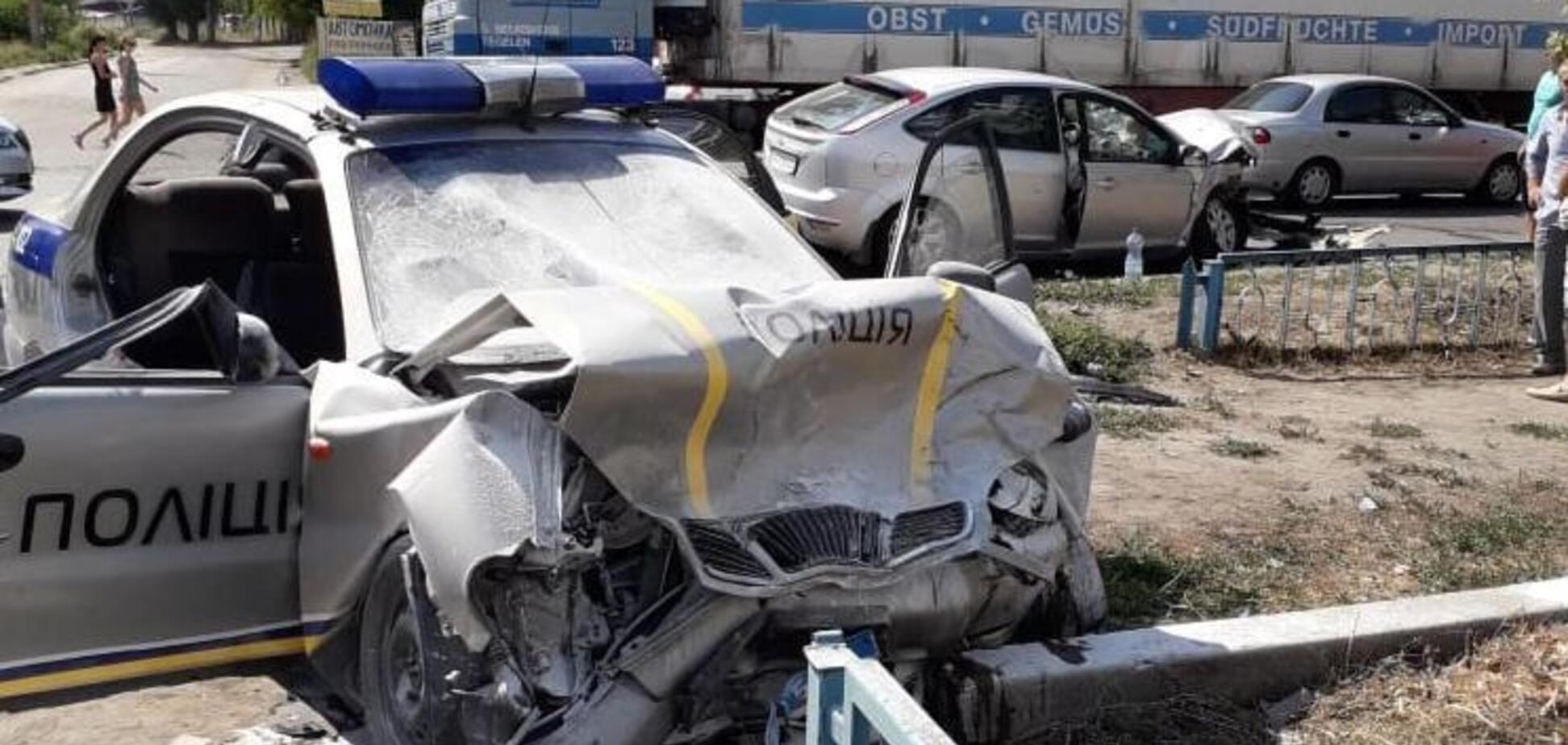 На Харківщині сталася страшна ДТП з поліцейськими: опубліковані фото