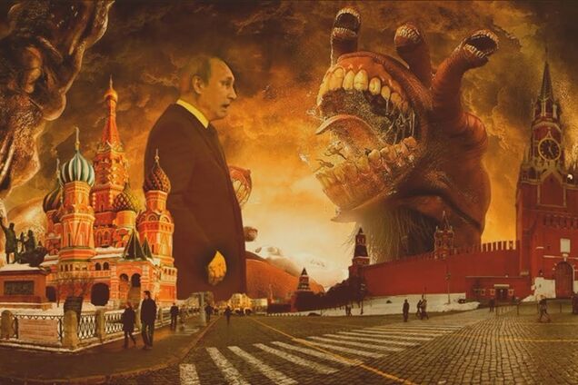 Россия распадается с искрами, шипением и треском