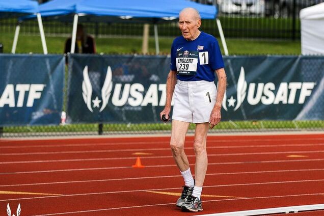 96-летний бегун установил новый мировой рекорд