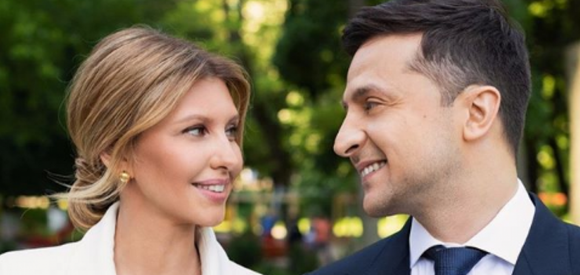 Елена и Владимир Зеленские