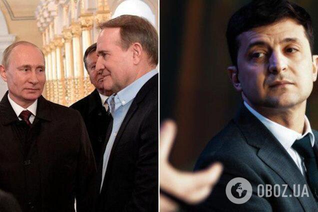 'Не будем стоять в стороне': кум Путина Медведчук пообещал помочь Зеленскому