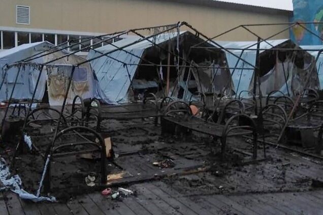 Згорілий табір