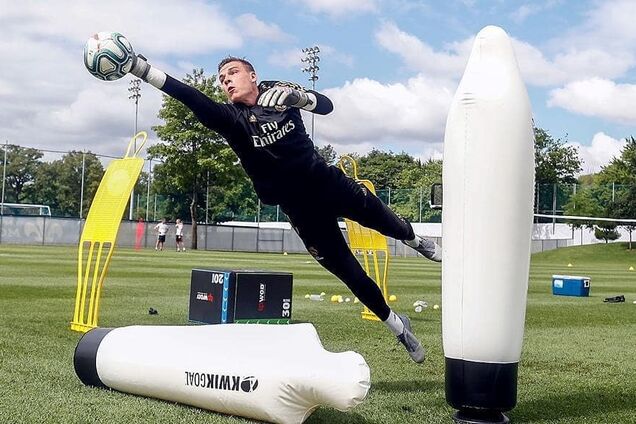 Лунин показал, что вытворяет в 'Реале', и вызвал фурор в сети