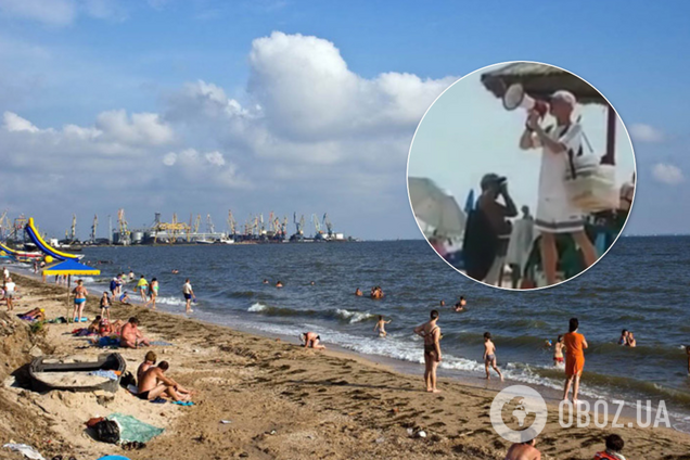 'Йому б фільми озвучувати': продавець на пляжі в Україні став зіркою в мережі