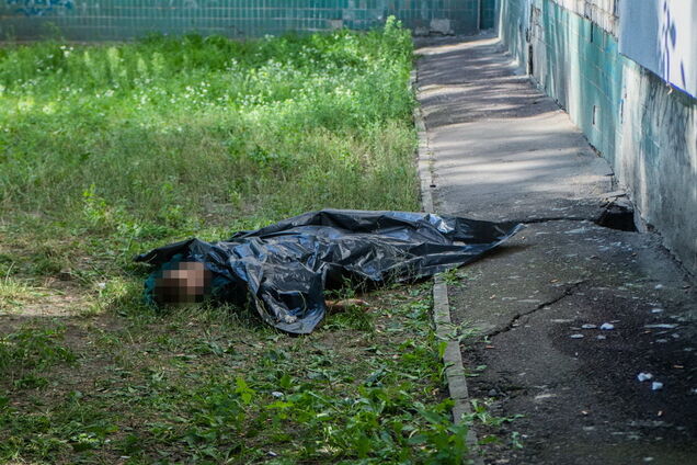 Тело погибшего