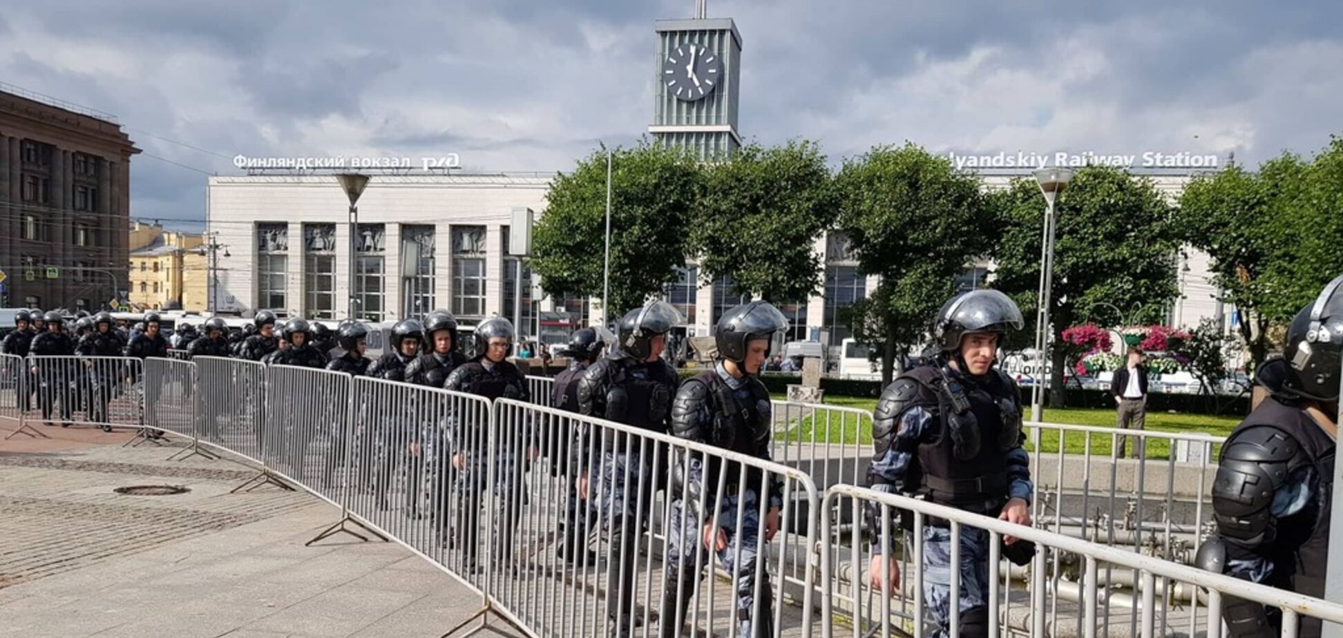 Митинг в Петербурге 24 июля