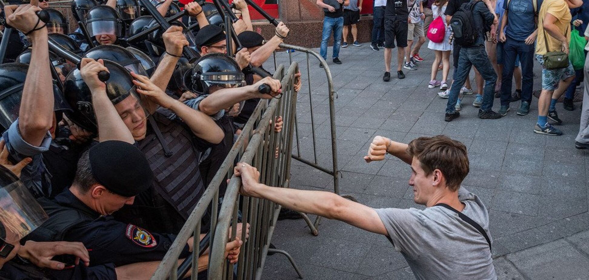 Митинг в Москве