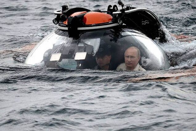 "Много проблем": Путин нелепо объяснил, зачем "ушел под воду"
